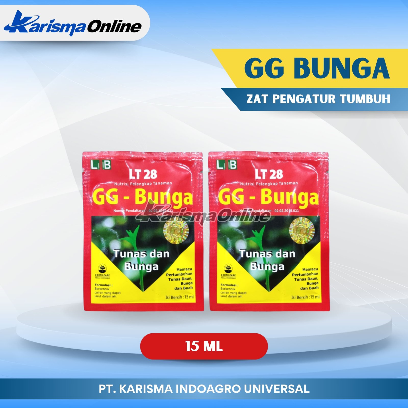 GG Bunga 10 X 10 X 15 ml (M2U)