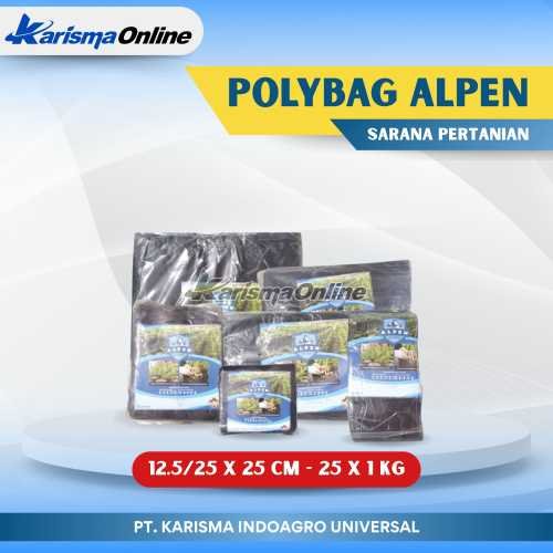 Polybag Alpen 12.5/25 X 25 cm - 25 X 1 kg